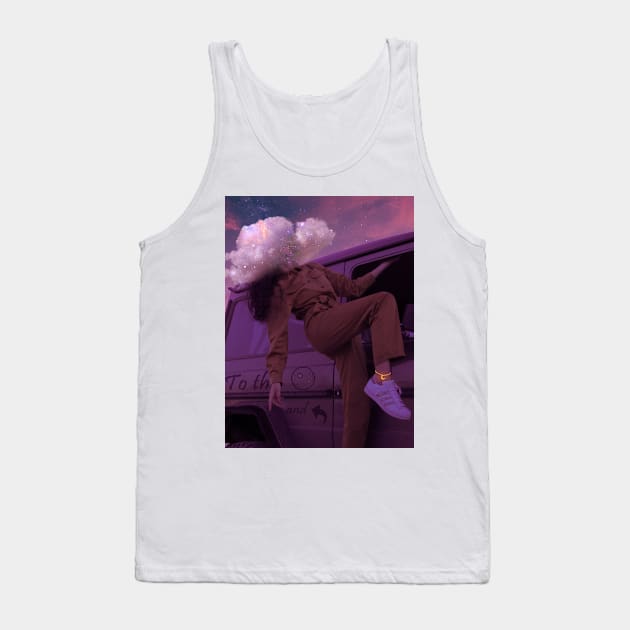 To the moon and back Tank Top by klajdmurataj